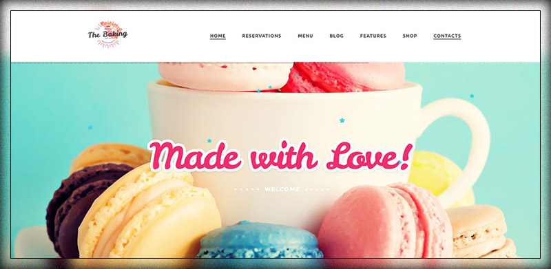 The Baking -top 10 website bánh ngọt đầu tiên