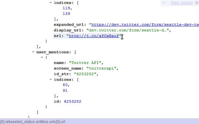 Chrome Extension JSONView