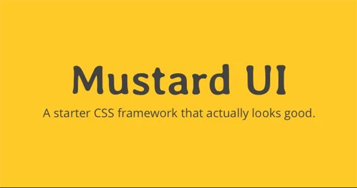 Framework CSS Mustard