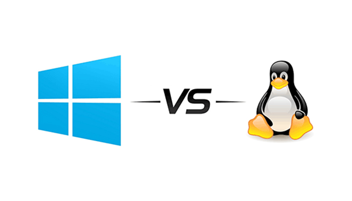 Linux và Windows có rất nhiều sự khác biệt 