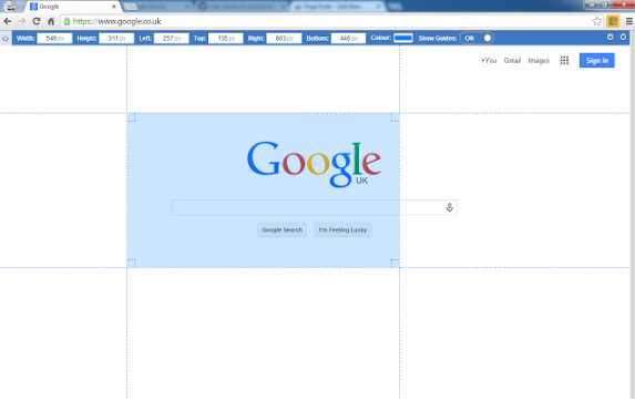 Frontend Developer Extension Page Ruler