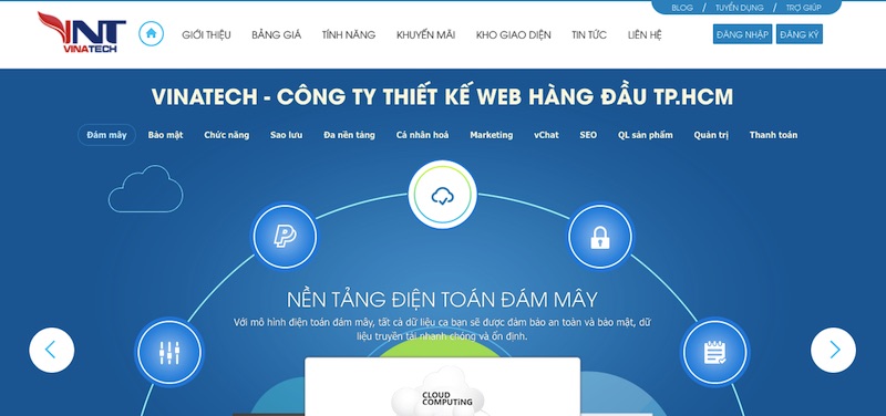 Công ty thiết kế web Vũng Tàu Vinatech