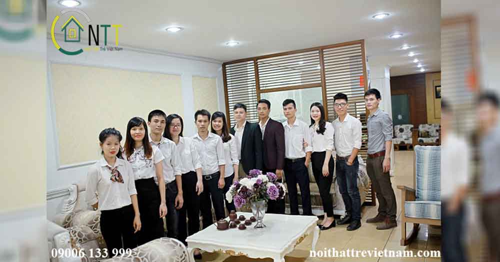 Đội ngũ nhân viên Nội Thất Trẻ Việt Nam