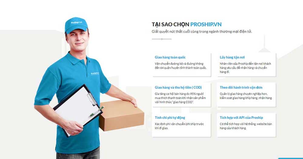 ProShip- Giao hàng nhanh, dịch vụ ship vận chuyển hàng chuyên nghiệp
