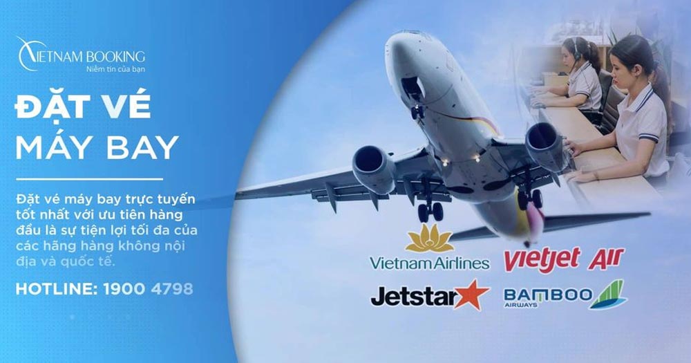 Việt Nam Booking- Vé máy bay giá tốt