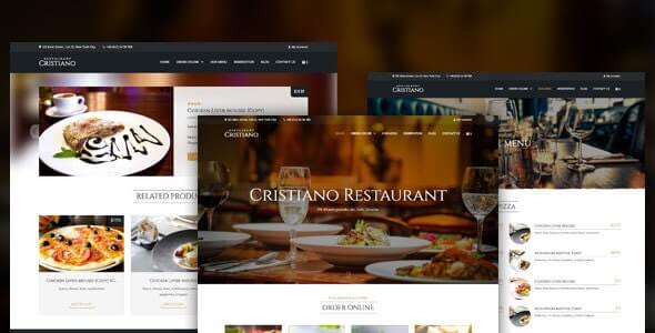Cristiano | Restaurant WordPress Theme