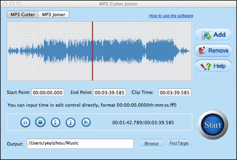 Phần mềm Free MP3 Cutter