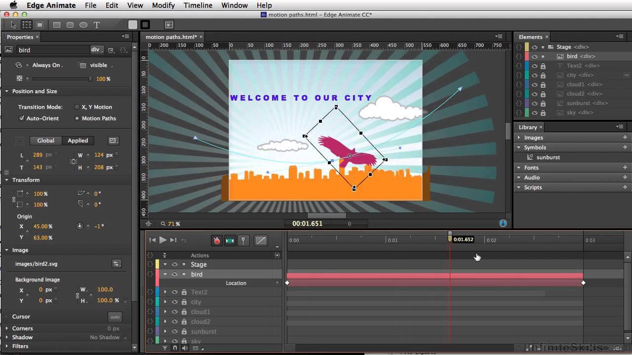 Phần mềm làm phim hoạt hình Adobe Animate CC