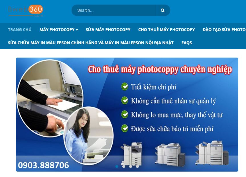 Công ty cho thuê máy photocopy Hoàng Nguyên