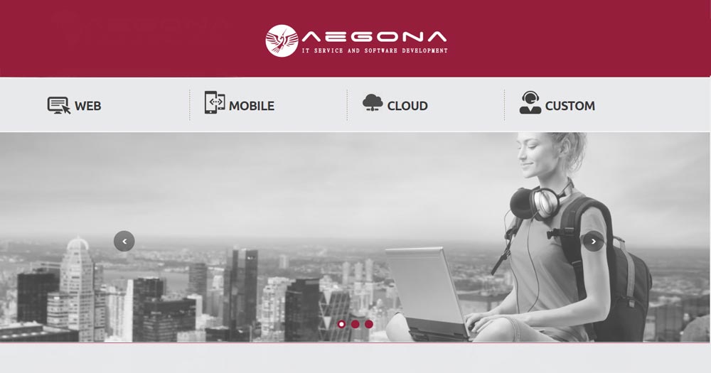 Công ty cung cấp dịch vụ thiết kế phần mềm Aegona