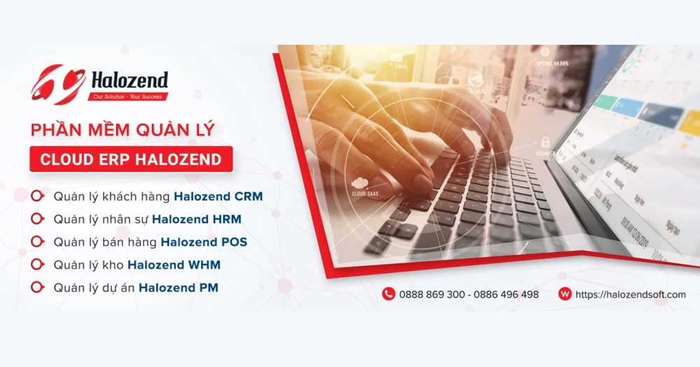 Halozend CRM là phần mềm quản lý đa năng
