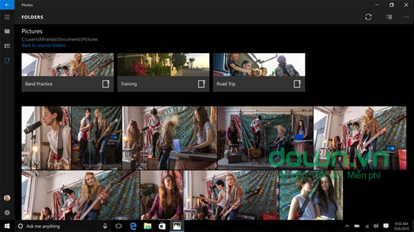 Phần mềm quản lý ảnh Microsoft Photo