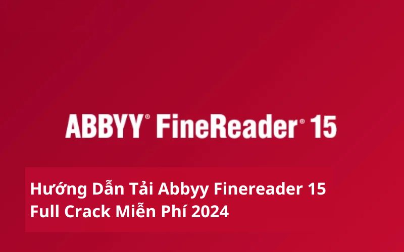 tải abbyy finereader 15