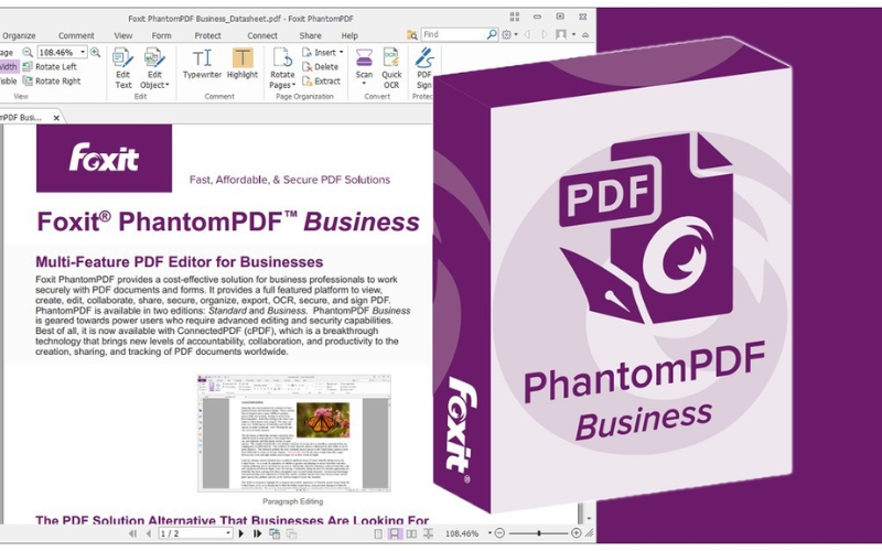 giới thiệu về Foxit Phantom PDF 10