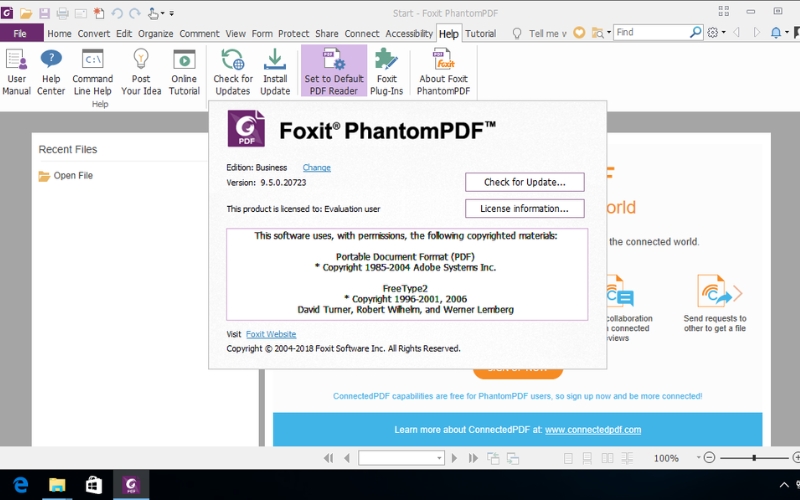 yêu cầu cấu hình tải Foxit Phantom PDF 10