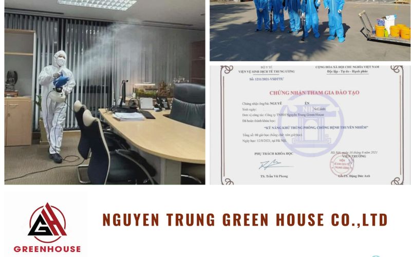 công ty vệ sinh Nguyên Trung Green House