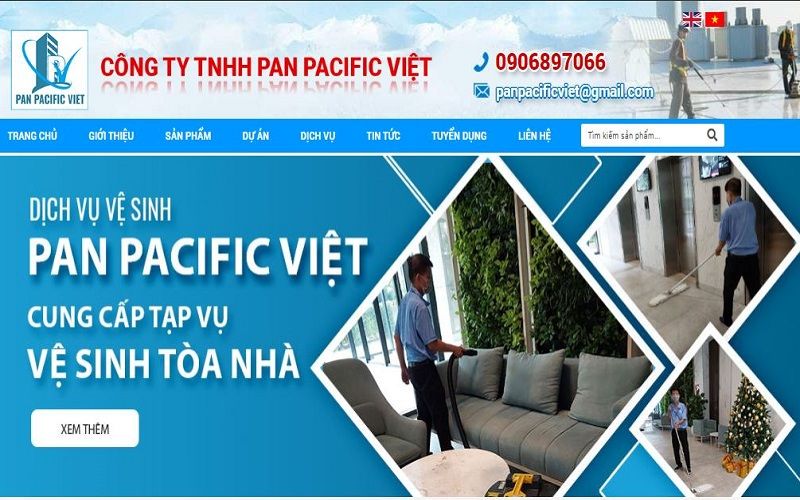 công ty vệ sinh Pan Pacific Sài Gòn