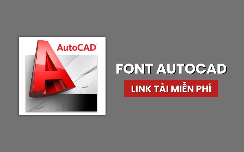 tải font AutoCAD