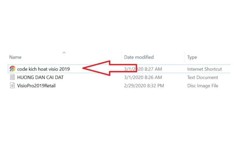 mở file chứa Code kích hoạt
