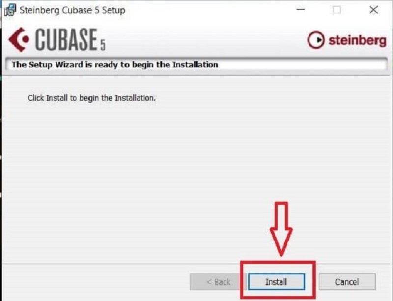 nhấn Install 