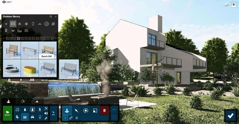 tốc độ render rất nhanh