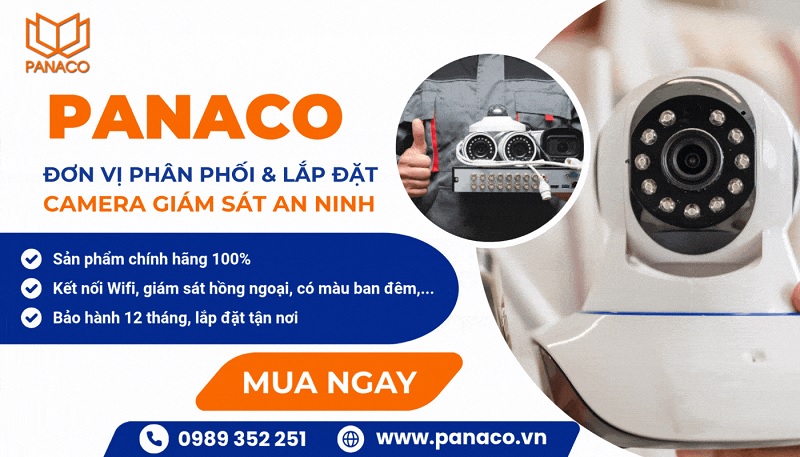 Công ty phân phối và lắp đặt camera PANACO