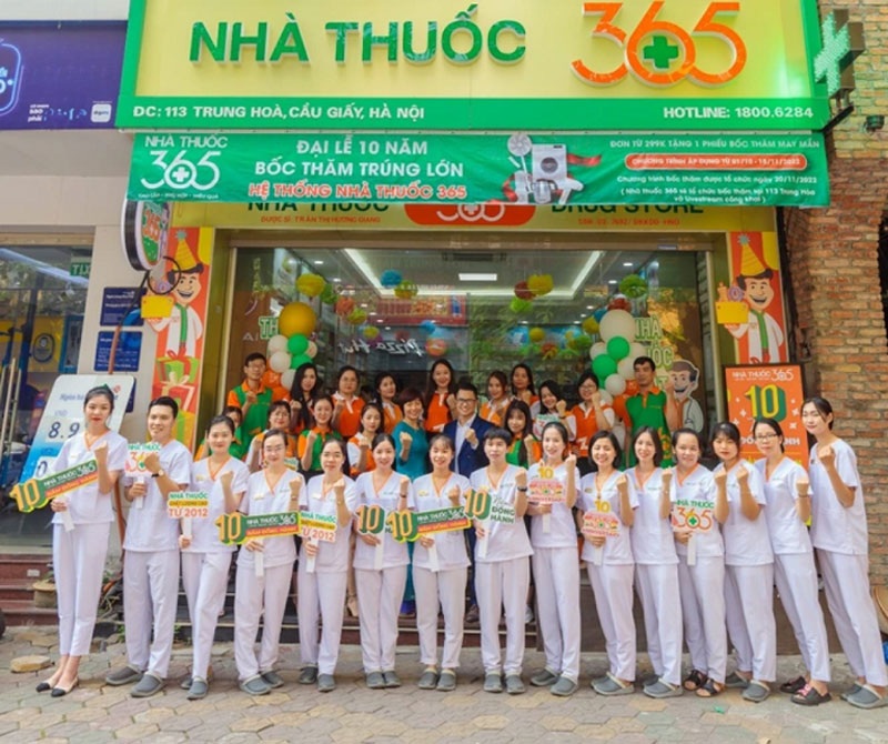 Đồng phục dược sĩ Nhà thuốc 365