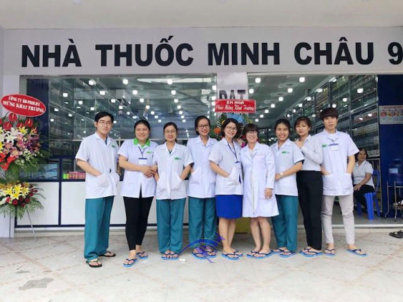 Đồng phục nhà thuốc Minh Châu